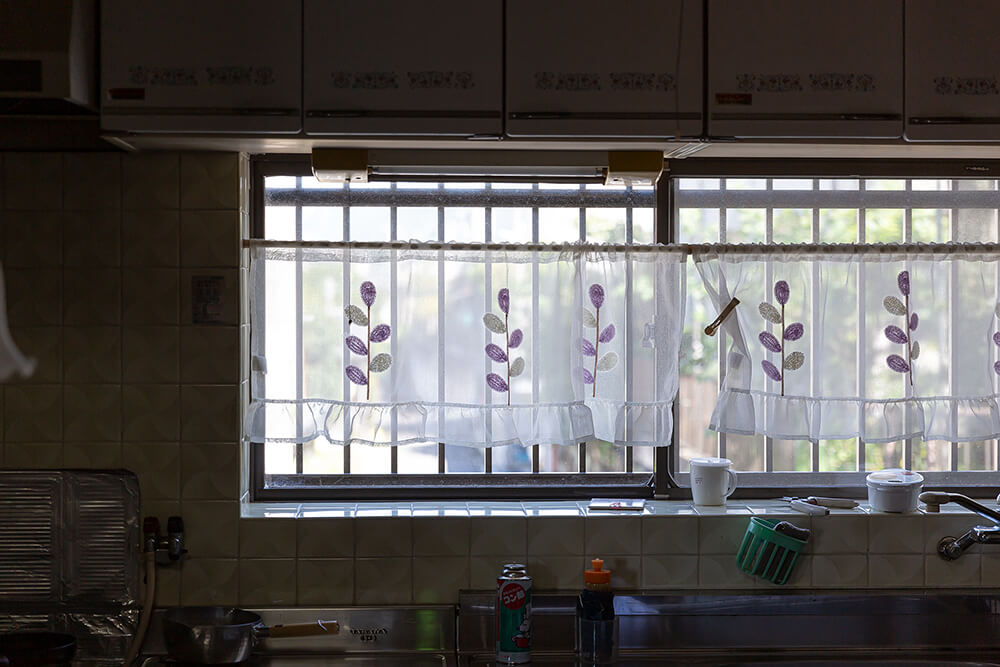 台所の窓